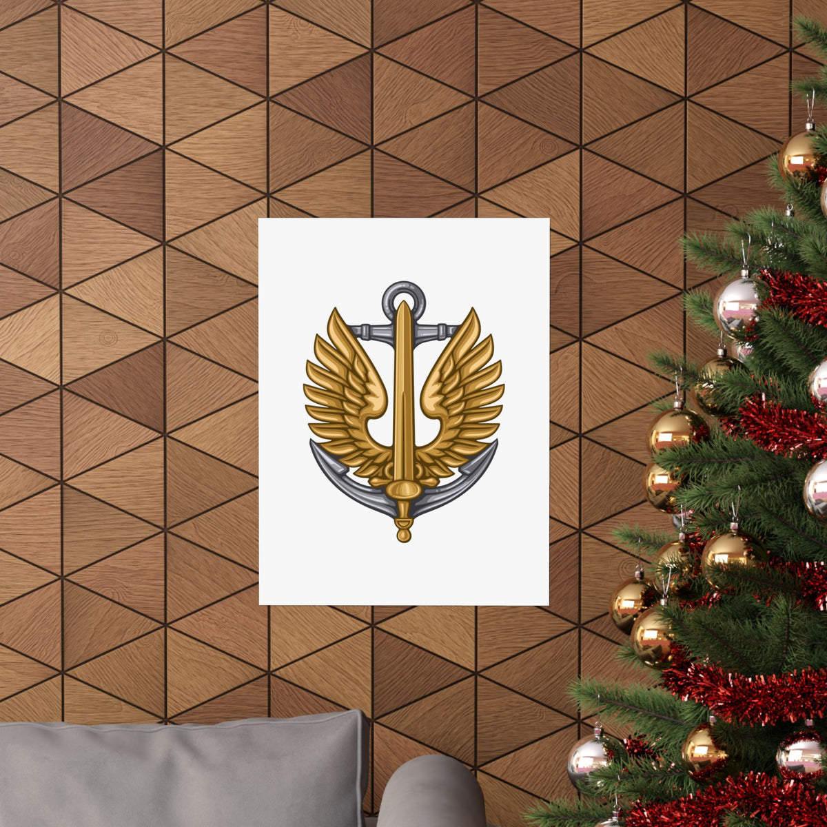 Ukrainian Marine Corps - 18 in x 24 in Matte Poster