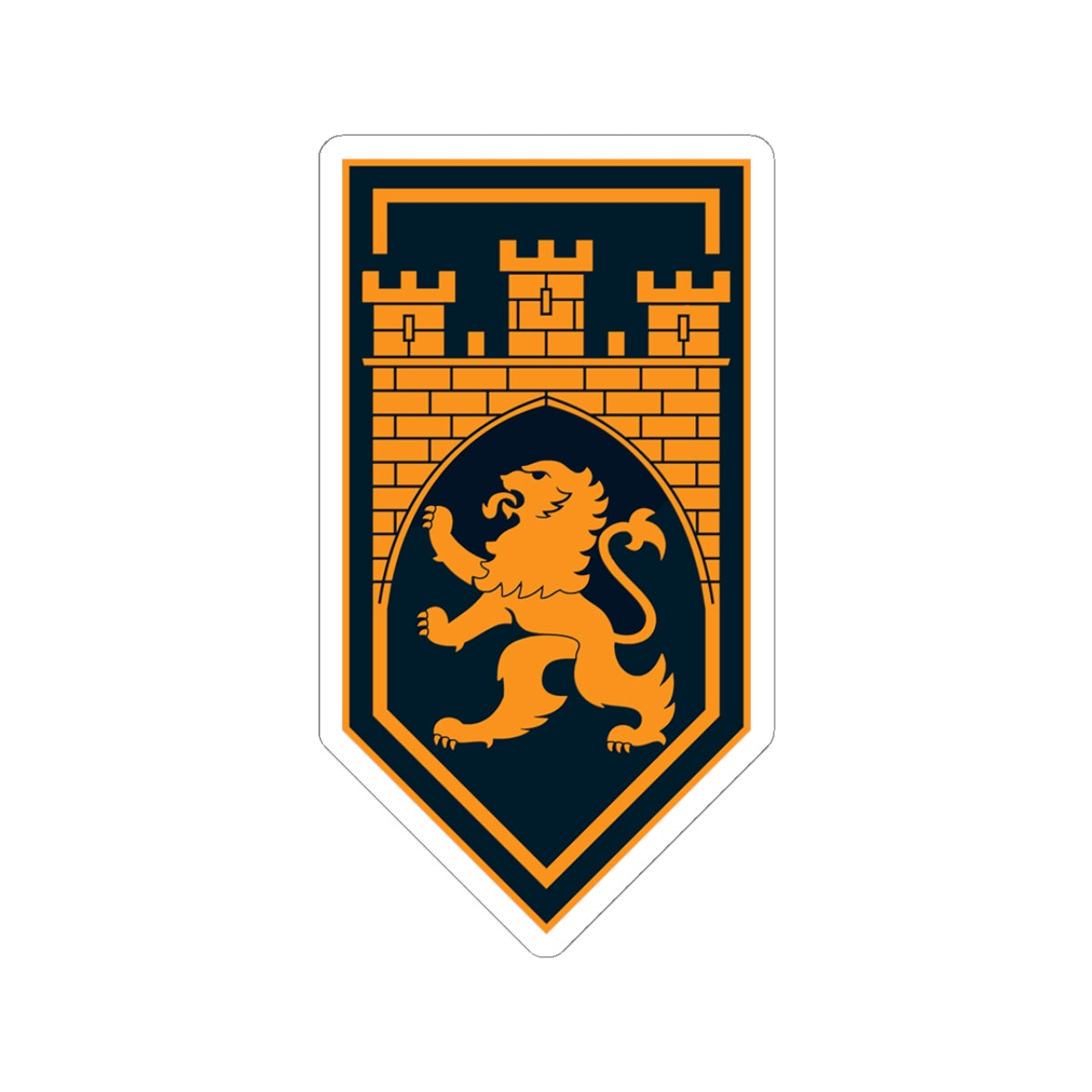 125th Heavy Mechanized Brigade (Ukraine) - 3" x 3" Kiss-Cut Sticker