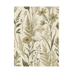 Wildflowers Pattern 161 - 18 in x 24 in Matte Poster