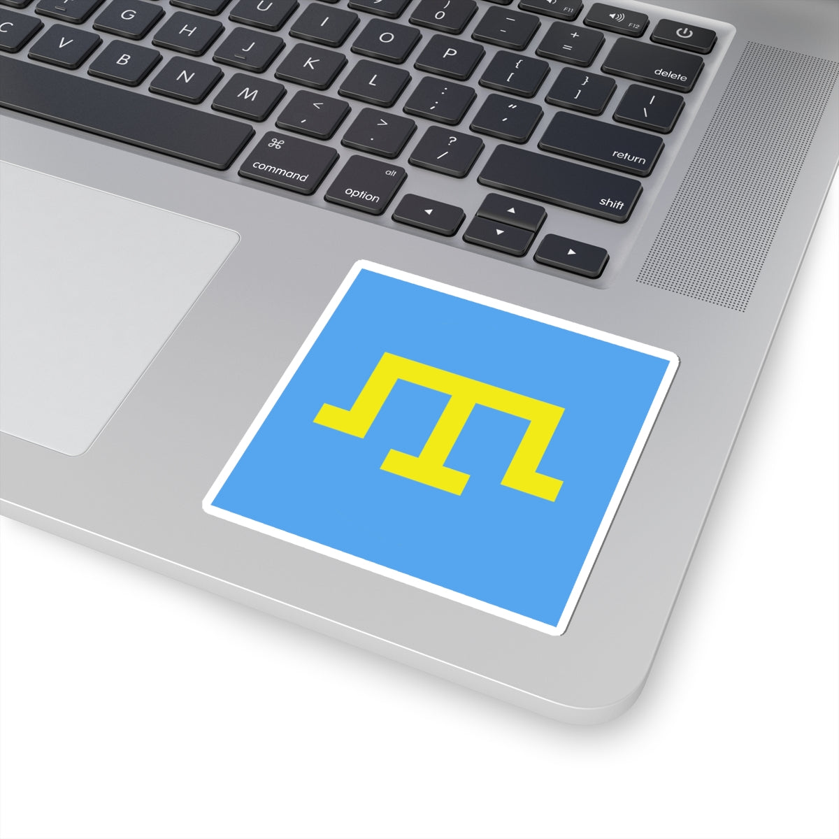 Tamga of Crimean Tatar Giray Dynasty - 3" x 3" Kiss-Cut Sticker