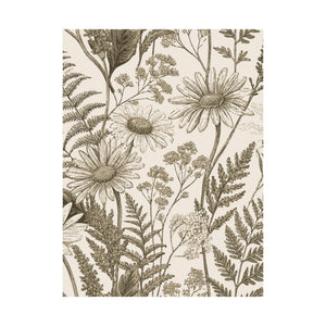 Wildflowers Pattern 175 - 18 in x 24 in Matte Poster