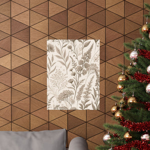 Wildflowers Pattern 119 - 18 in x 24 in Matte Poster