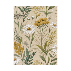 Wildflowers Pattern 138 - 18 in x 24 in Matte Poster