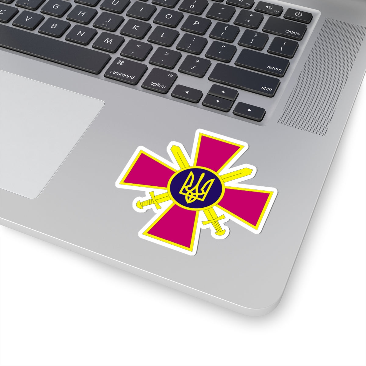 Ukrainian Ground Forces - 3" x 3" Kiss-Cut Sticker