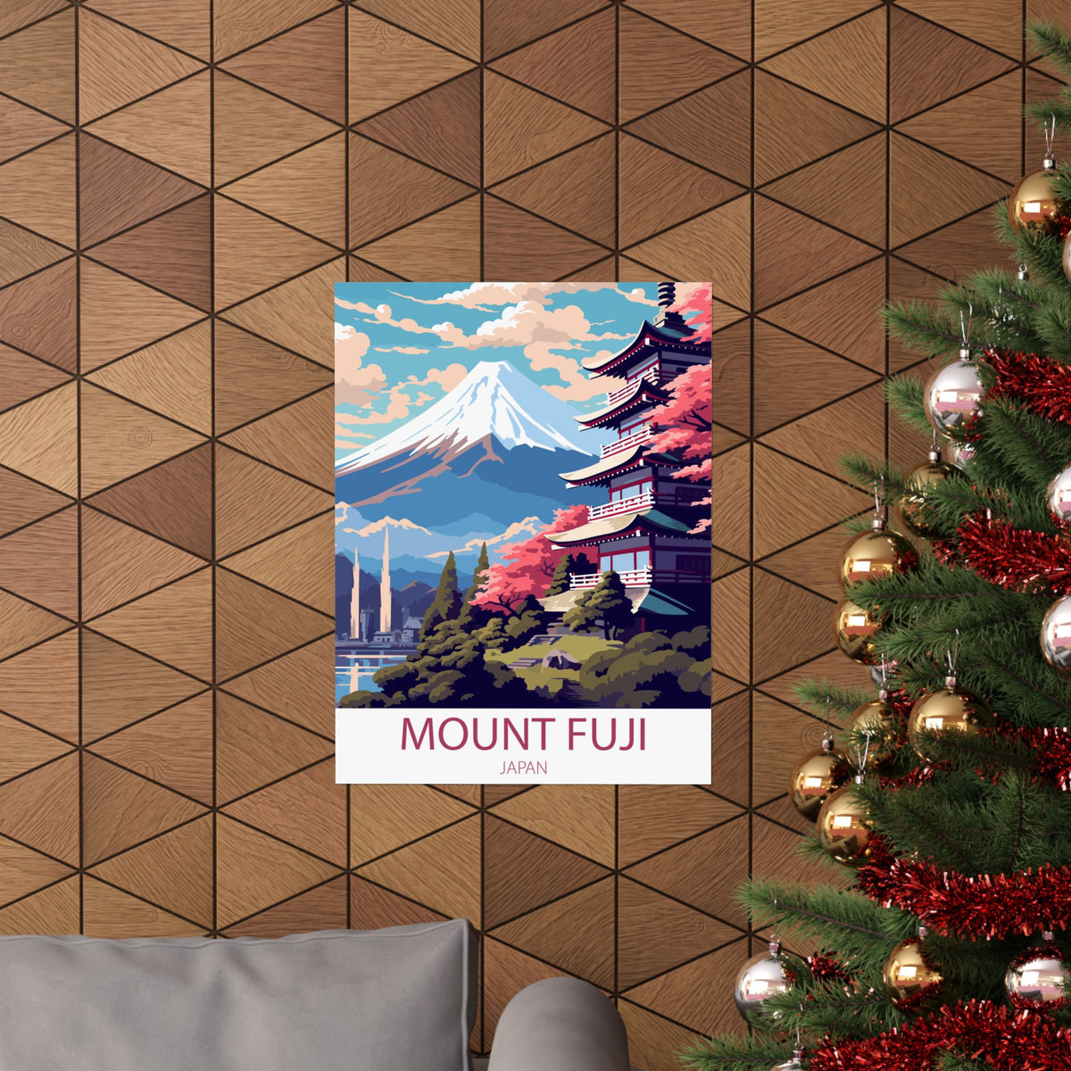 Famous Travel Destinations - Mount Fuji, Japan - 18 in x 24 in Matte Poster