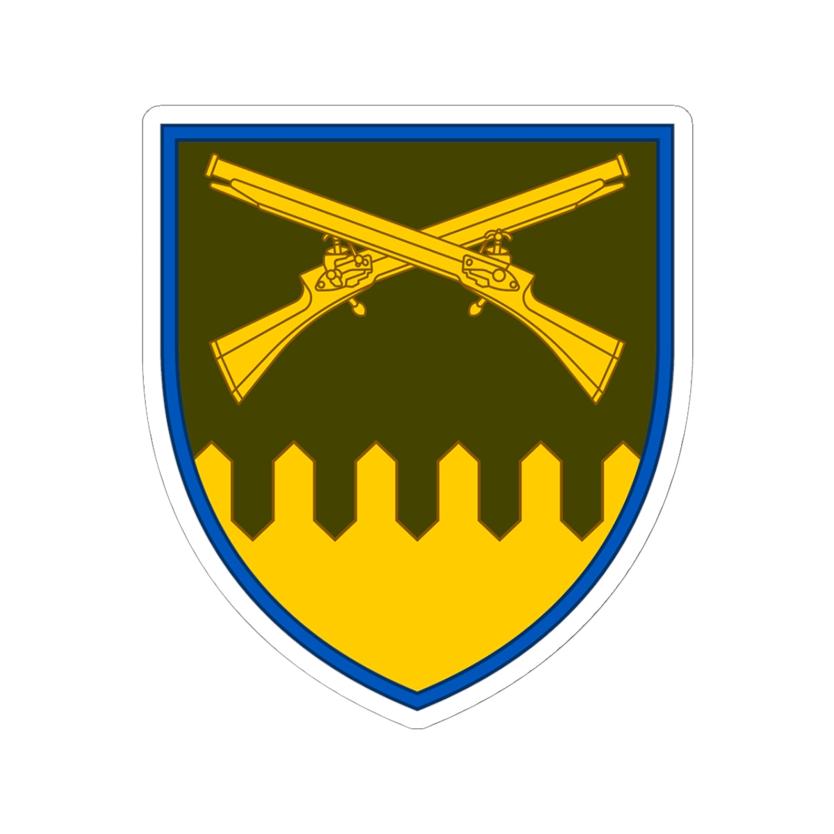 92nd Assault Brigade (Ukraine) - 3" x 3" Kiss-Cut Sticker