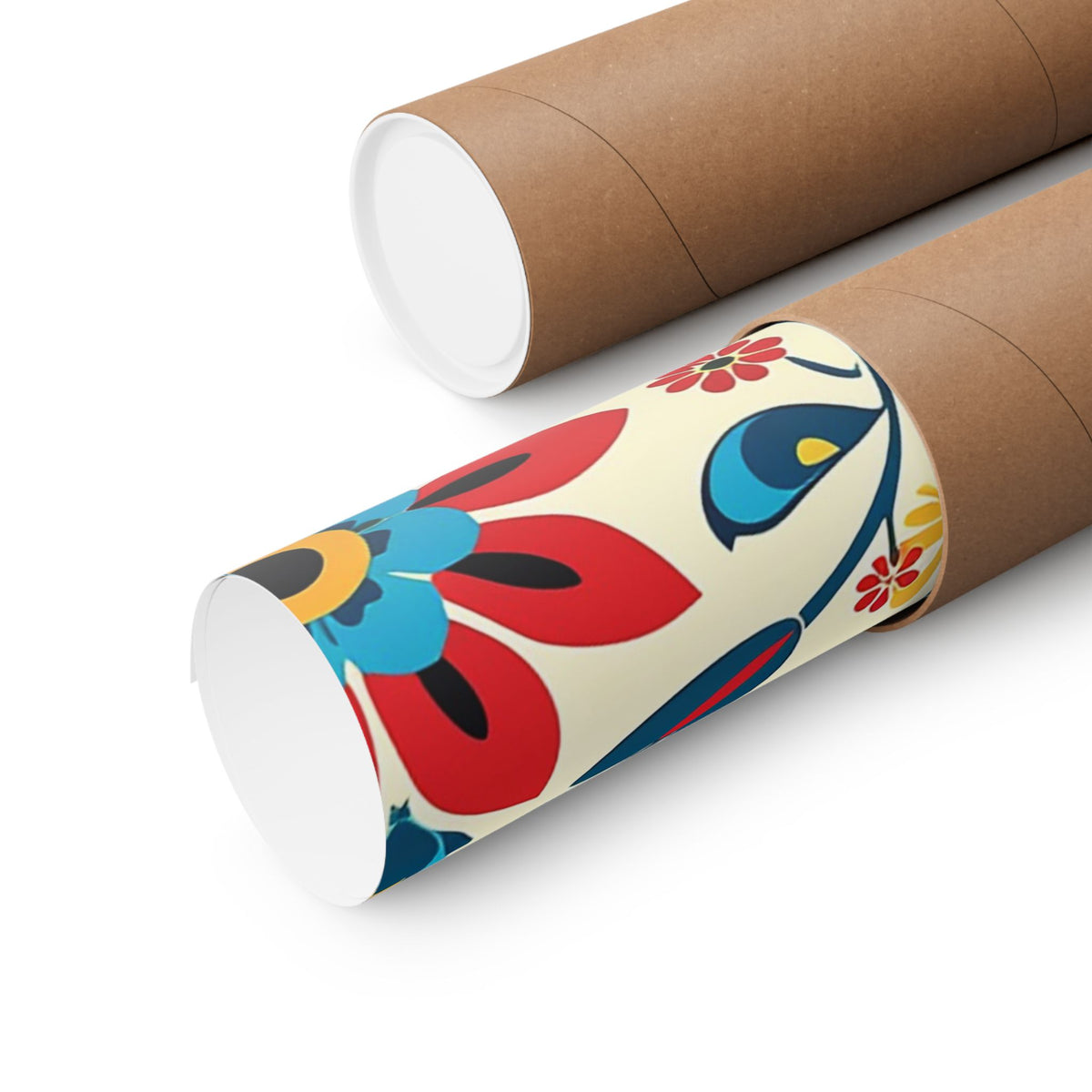 Mexican Floral Fiesta Pattern 041 - 18 in x 24 in Matte Poster