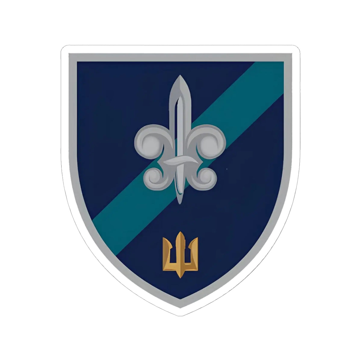 140th Reconnaissance Battalion (Ukraine) - 3" x 3" Kiss-Cut Sticker