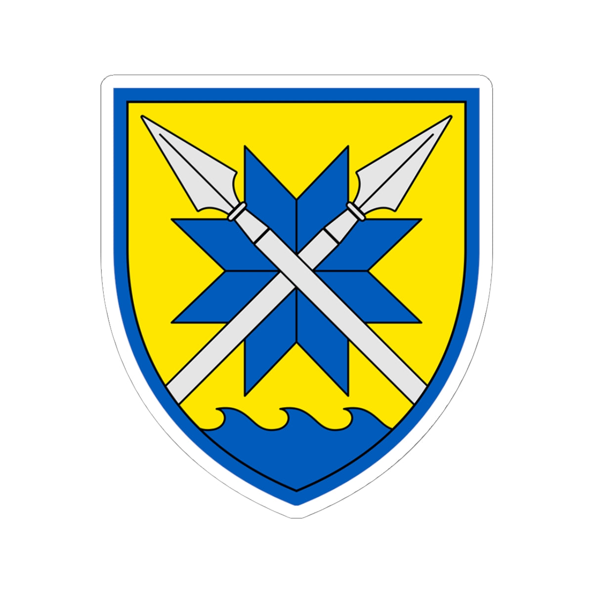 56th Motorized Infantry Brigade (Ukraine) - 3" x 3" Kiss-Cut Sticker