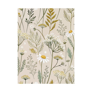 Wildflowers Pattern 057 - 18 in x 24 in Matte Poster