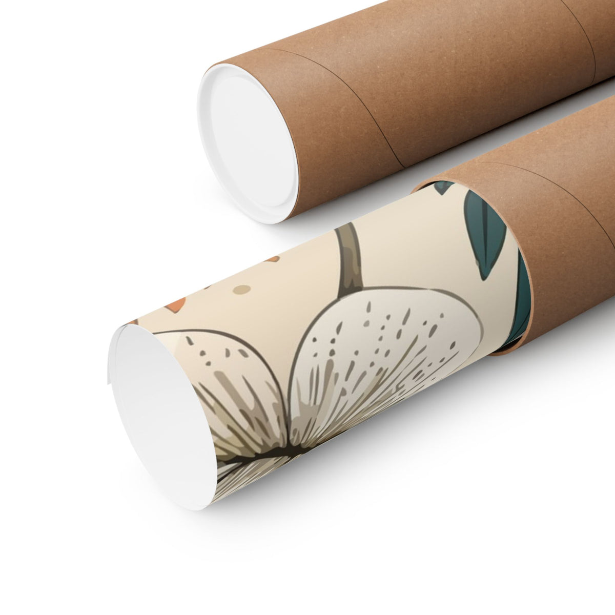 Wildflowers Pattern 073 - 18 in x 24 in Matte Poster