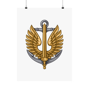 Ukrainian Marine Corps - 18 in x 24 in Matte Poster