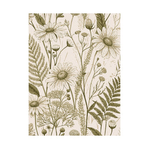 Wildflowers Pattern 086 - 18 in x 24 in Matte Poster