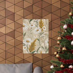 Wildflowers Pattern 137 - 18 in x 24 in Matte Poster