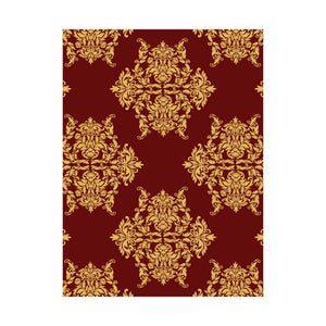 Damask Pattern 020 - 18 in x 24 in Matte Poster