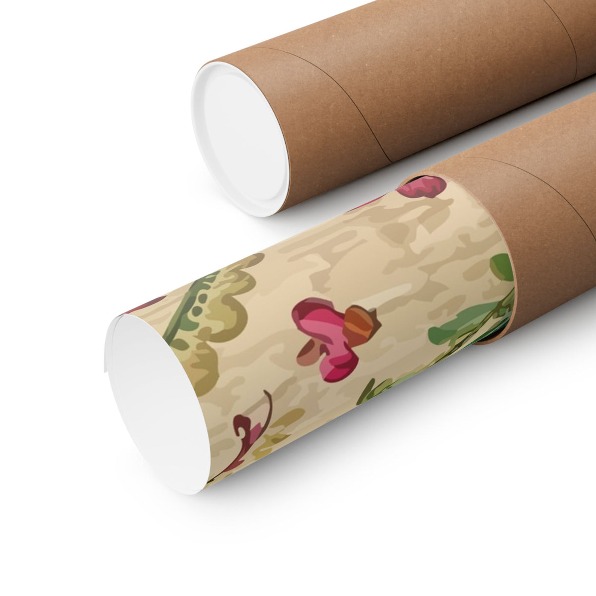 Folk Floral Pattern, Indian Inspired 02 - 18 in x 24 in Matte Poster
