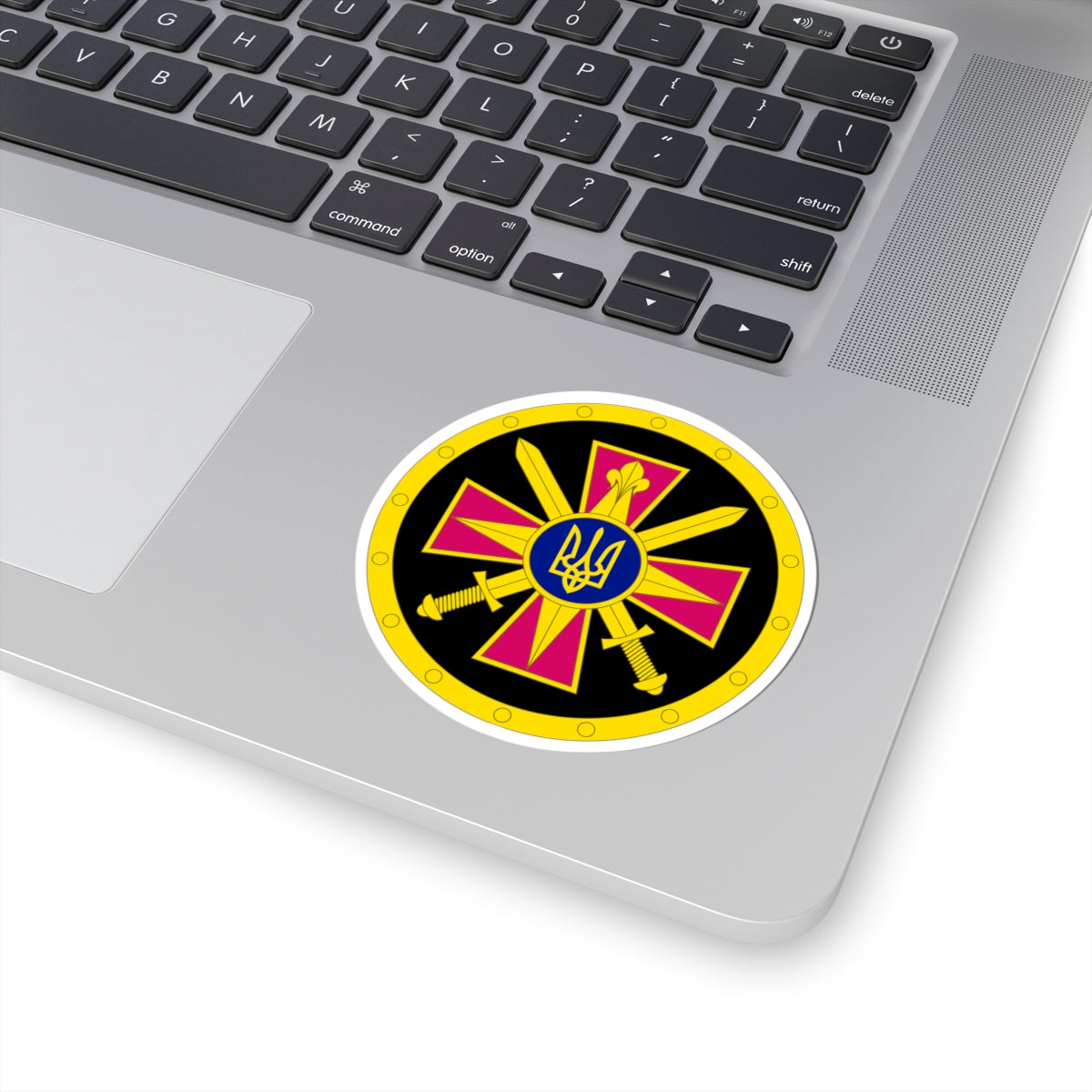 Ukrainian Defense Intelligence - 3" x 3" Kiss-Cut Sticker