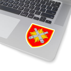 27th Rocket Artillery Brigade (Ukraine) - 3" x 3" Kiss-Cut Sticker
