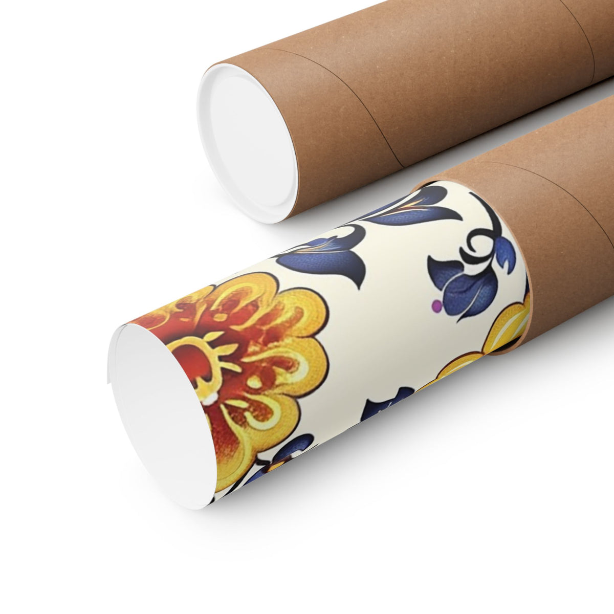 Mexican Floral Fiesta Pattern 044 - 18 in x 24 in Matte Poster