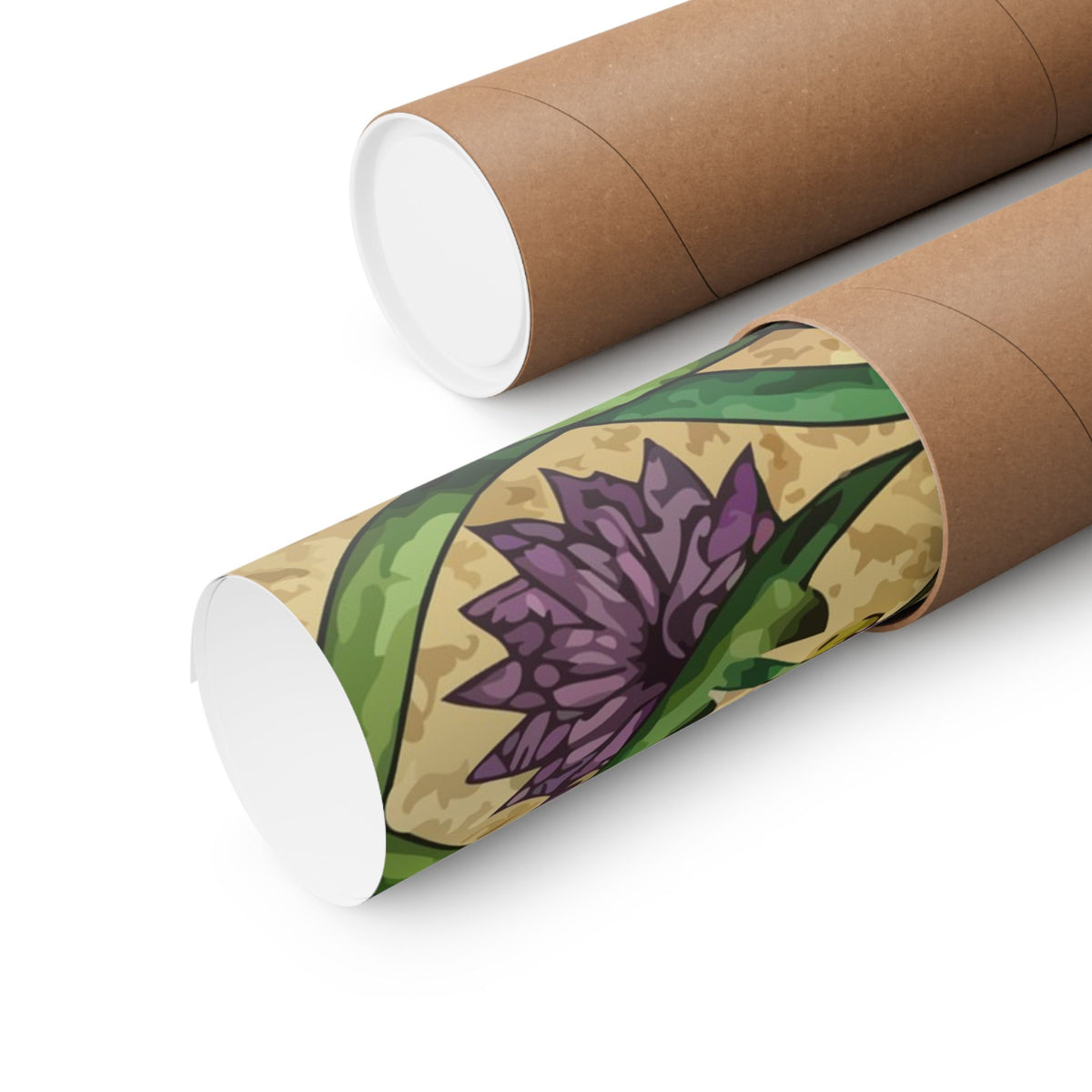 Folk Floral Pattern, Celtic Inspired 05 - 18 in x 24 in Matte Poster