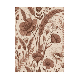 Wildflowers Pattern 094 - 18 in x 24 in Matte Poster