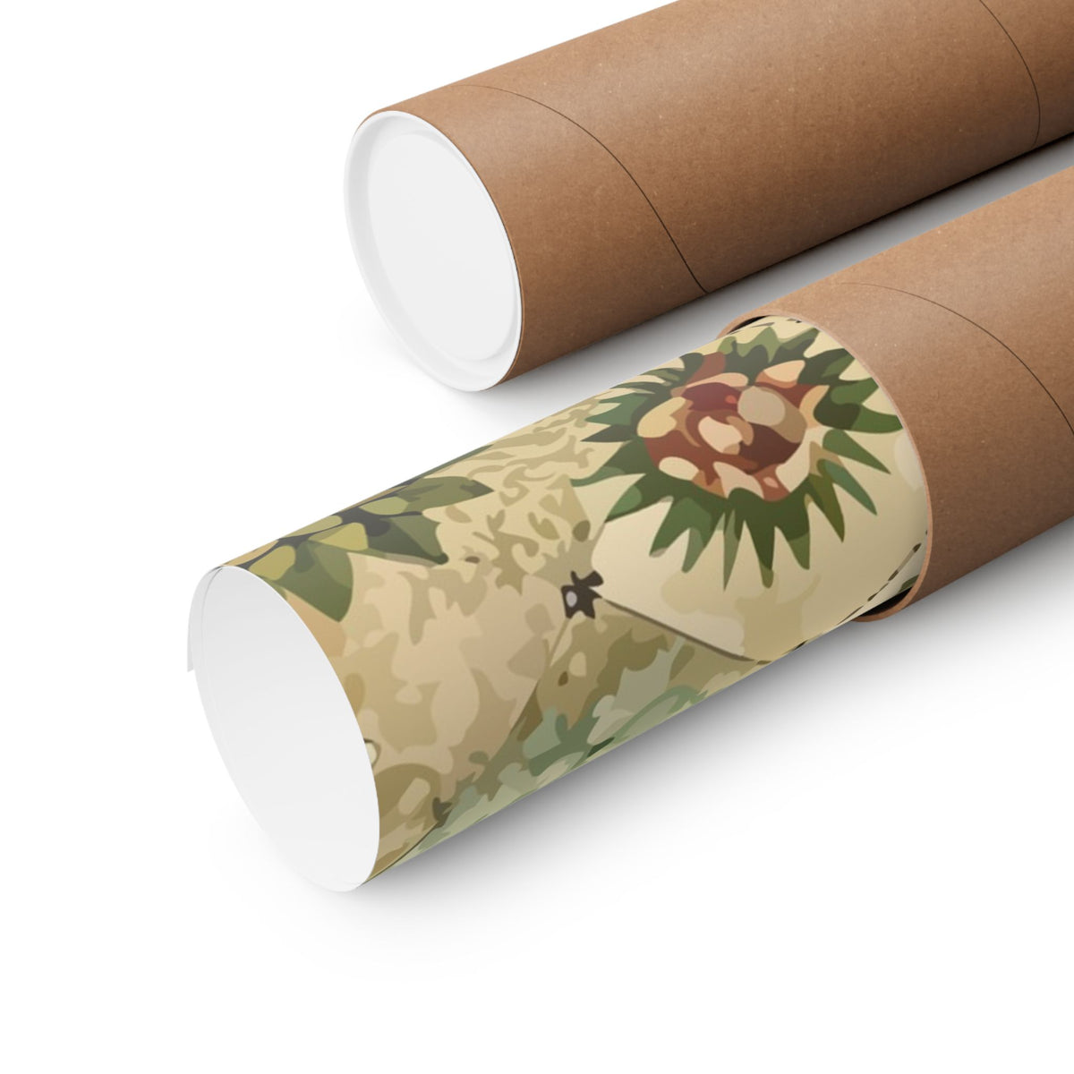 Folk Floral Pattern, Appalachian Inspired 03 - 18 in x 24 in Matte Poster