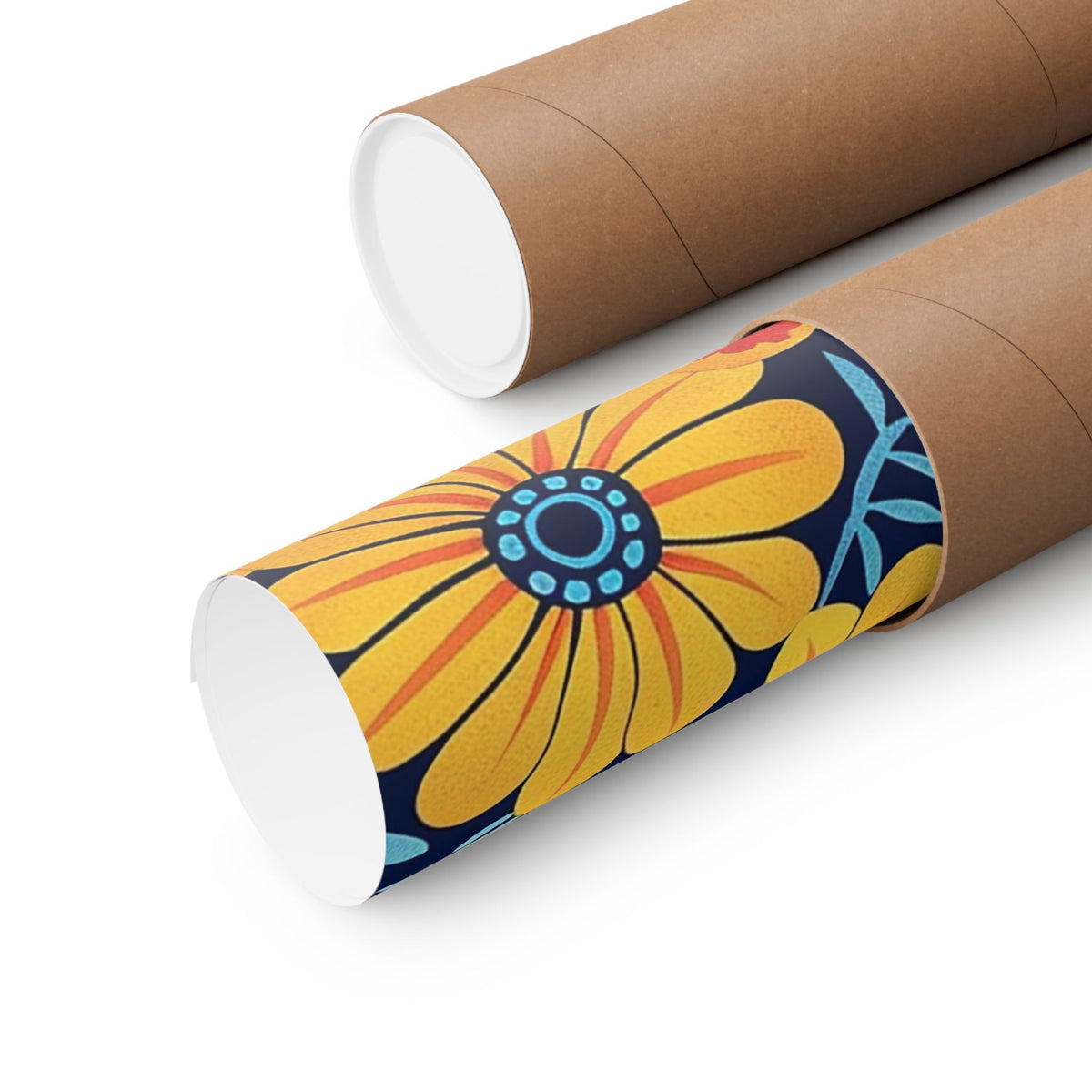Mexican Floral Fiesta Pattern 045 - 18 in x 24 in Matte Poster