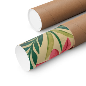 Folk Floral Pattern, Peruvian Inspired 02 - 18 in x 24 in Matte Poster