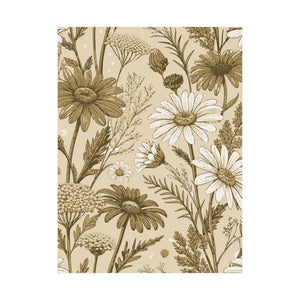 Wildflowers Pattern 014 - 18 in x 24 in Matte Poster