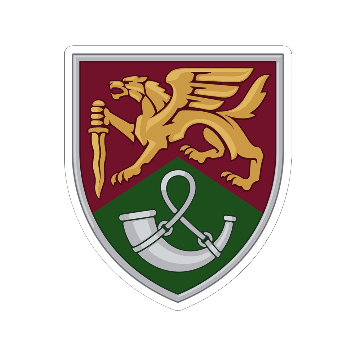 71st Airmobile Brigade (Ukraine) - 3" x 3" Kiss-Cut Sticker