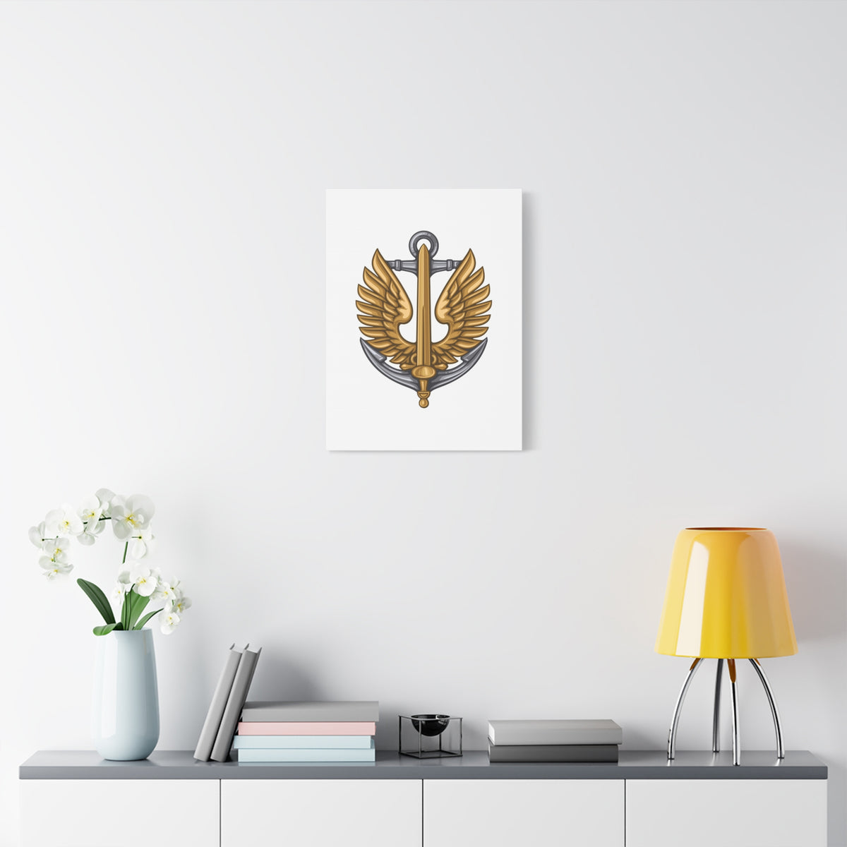 Ukrainian Marine Corps - 18 in x 24 in Matte Canvas, Stretched, 1.25 in