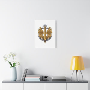 Ukrainian Marine Corps - 18 in x 24 in Matte Canvas, Stretched, 1.25 in