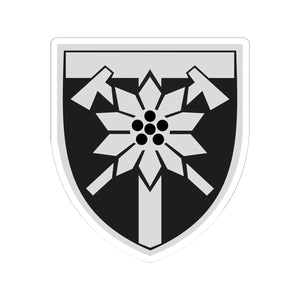 128th Mountain Assault Brigade (Ukraine) - 3" x 3" Kiss-Cut Sticker