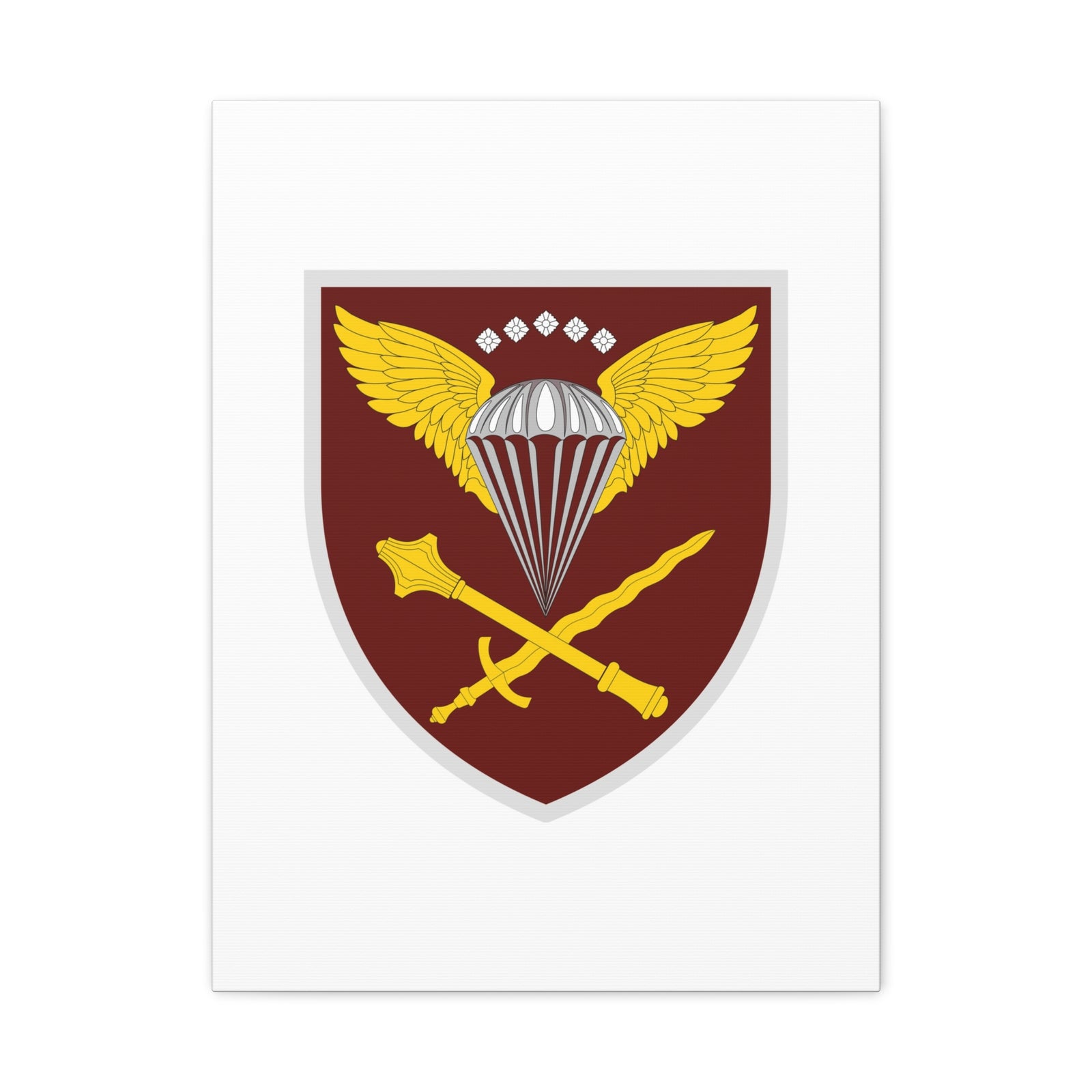 Air Assault Forces Command (Ukraine) - 18 in x 24 in Matte Canvas, Stretched, 1.25 in