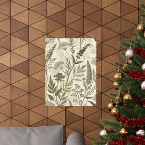 Wildflowers Pattern 114 - 18 in x 24 in Matte Poster