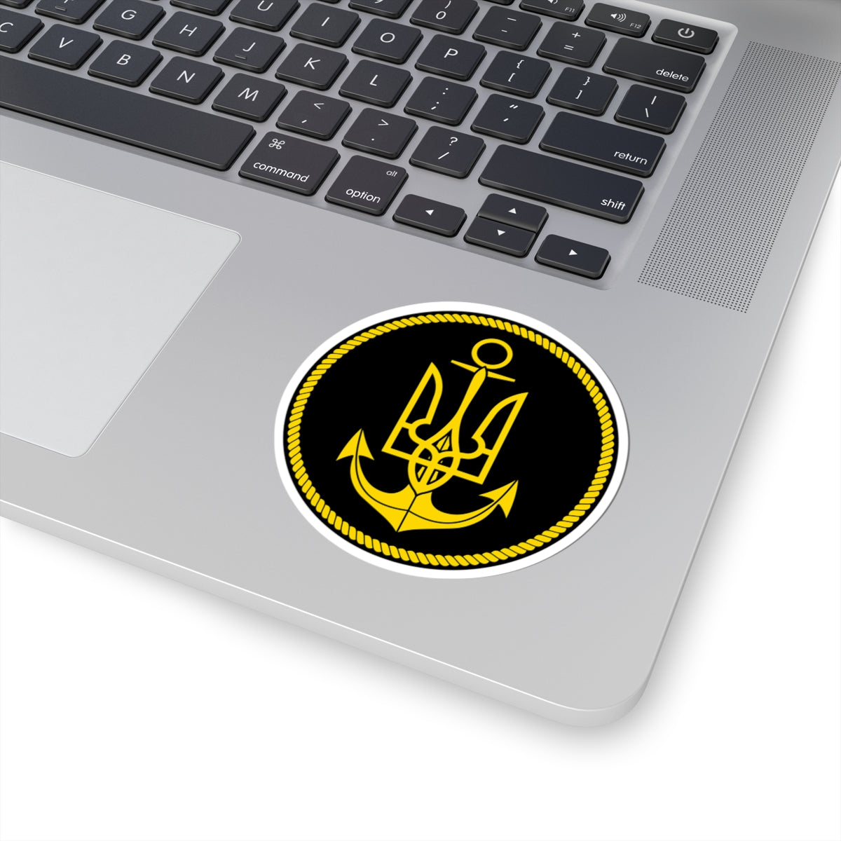 Navy (Ukraine) - 3" x 3" Kiss-Cut Sticker