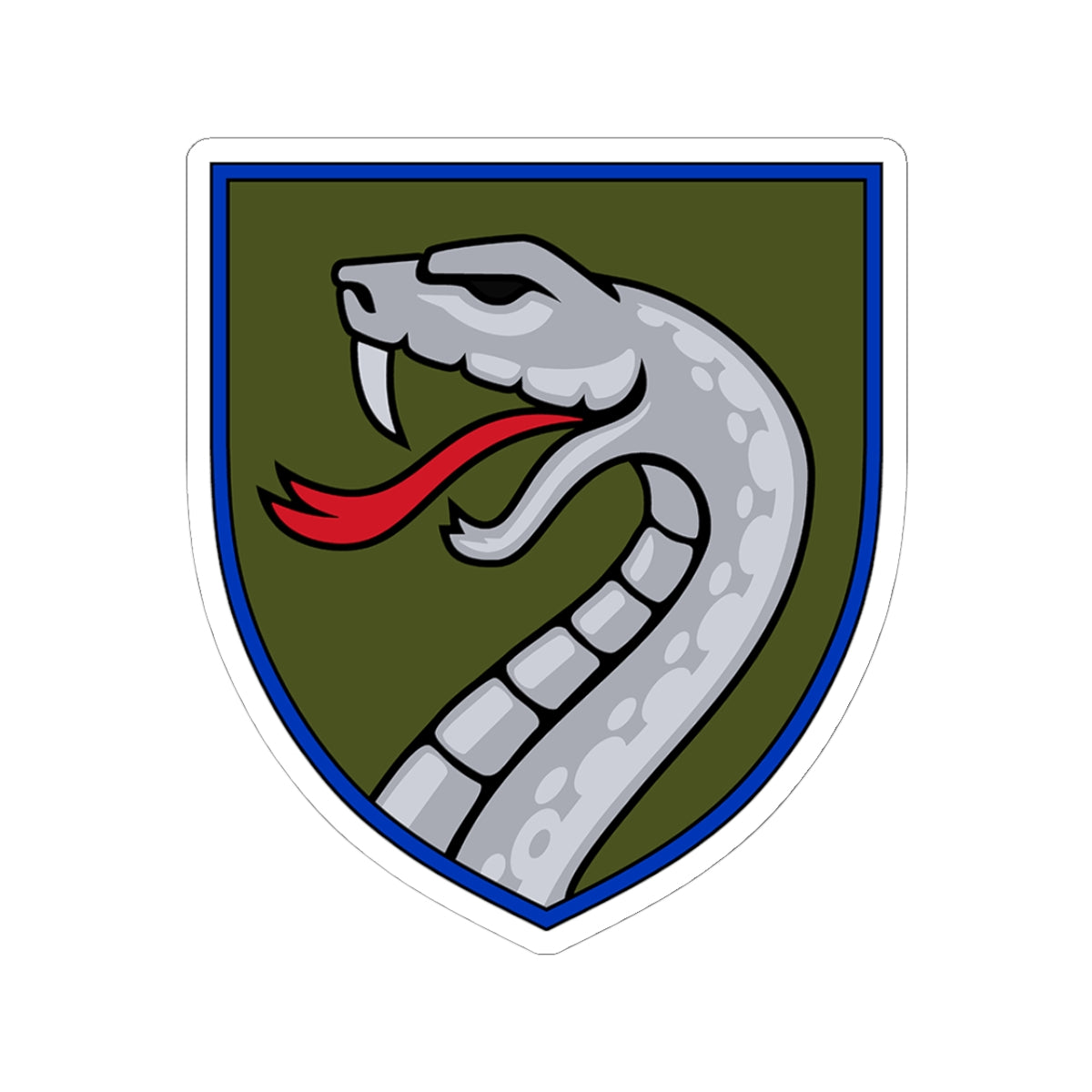61st Mechanized Brigade (Ukraine) - 3" x 3" Kiss-Cut Sticker