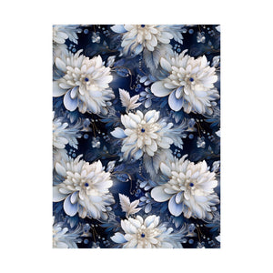 Nocturnal Bloom Pattern 009 - 18 in x 24 in Matte Poster