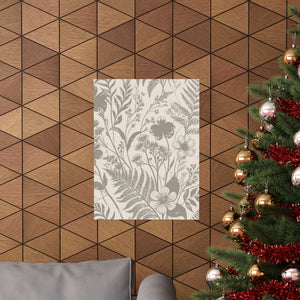 Wildflowers Pattern 087 - 18 in x 24 in Matte Poster