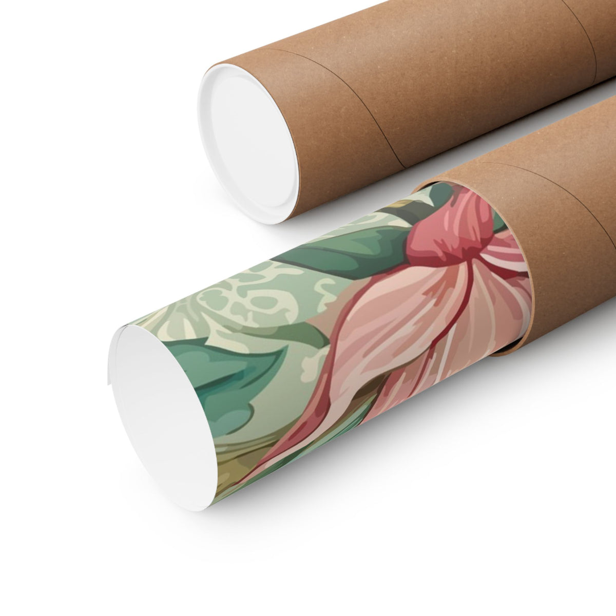 Folk Floral Pattern, Burmese Inspired 02 - 18 in x 24 in Matte Poster