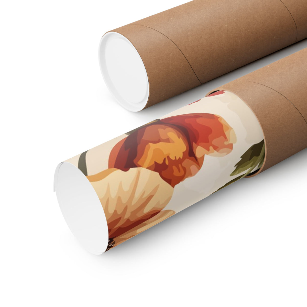 Folk Floral Pattern, Czech Inspired 01 - 18 in x 24 in Matte Poster