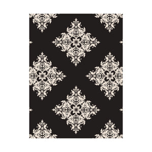 Damask Pattern 017 - 18 in x 24 in Matte Poster