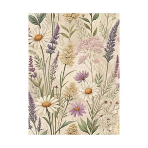 Wildflowers Pattern 148 - 18 in x 24 in Matte Poster