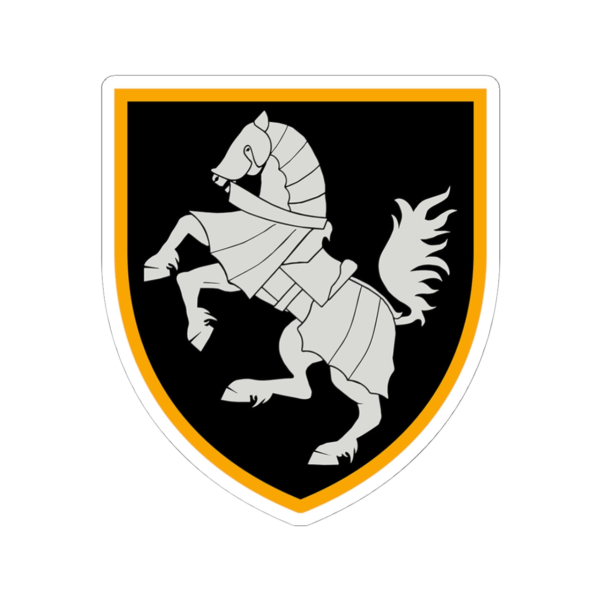 1st Tank Brigade (Ukraine) - 3" x 3" Kiss-Cut Sticker
