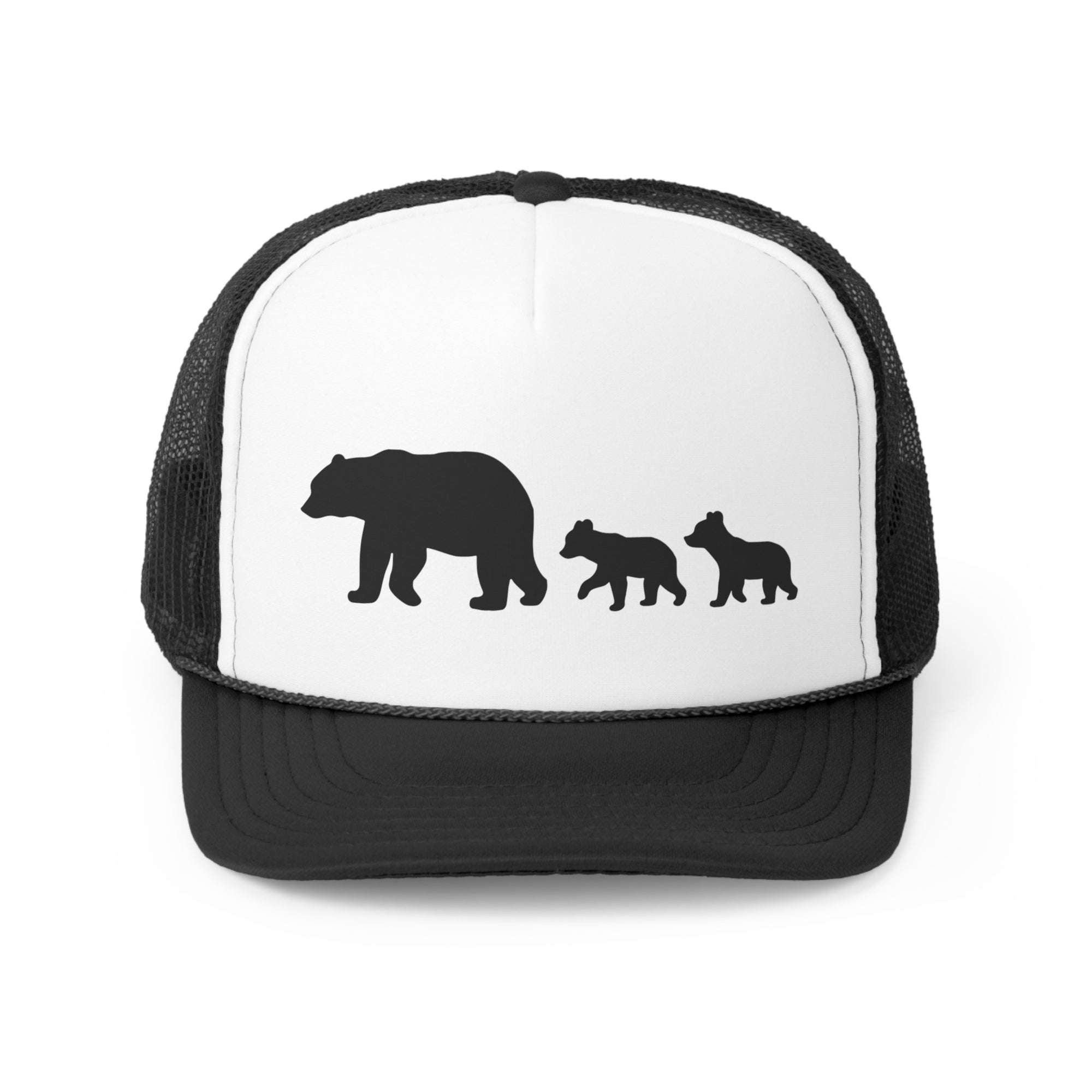 Mama Bear With 2 Cubs - Trucker Cap