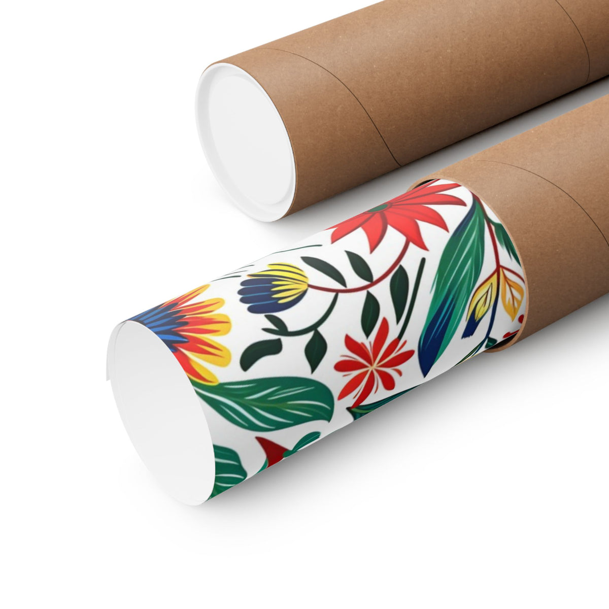 Mexican Floral Fiesta Pattern 023 - 18 in x 24 in Matte Poster