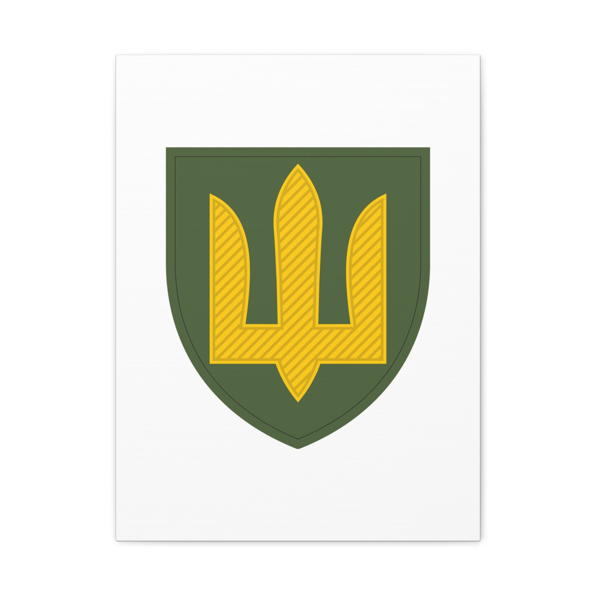 Ground Forces (Ukraine) - 18 in x 24 in Matte Canvas, Stretched, 1.25 in