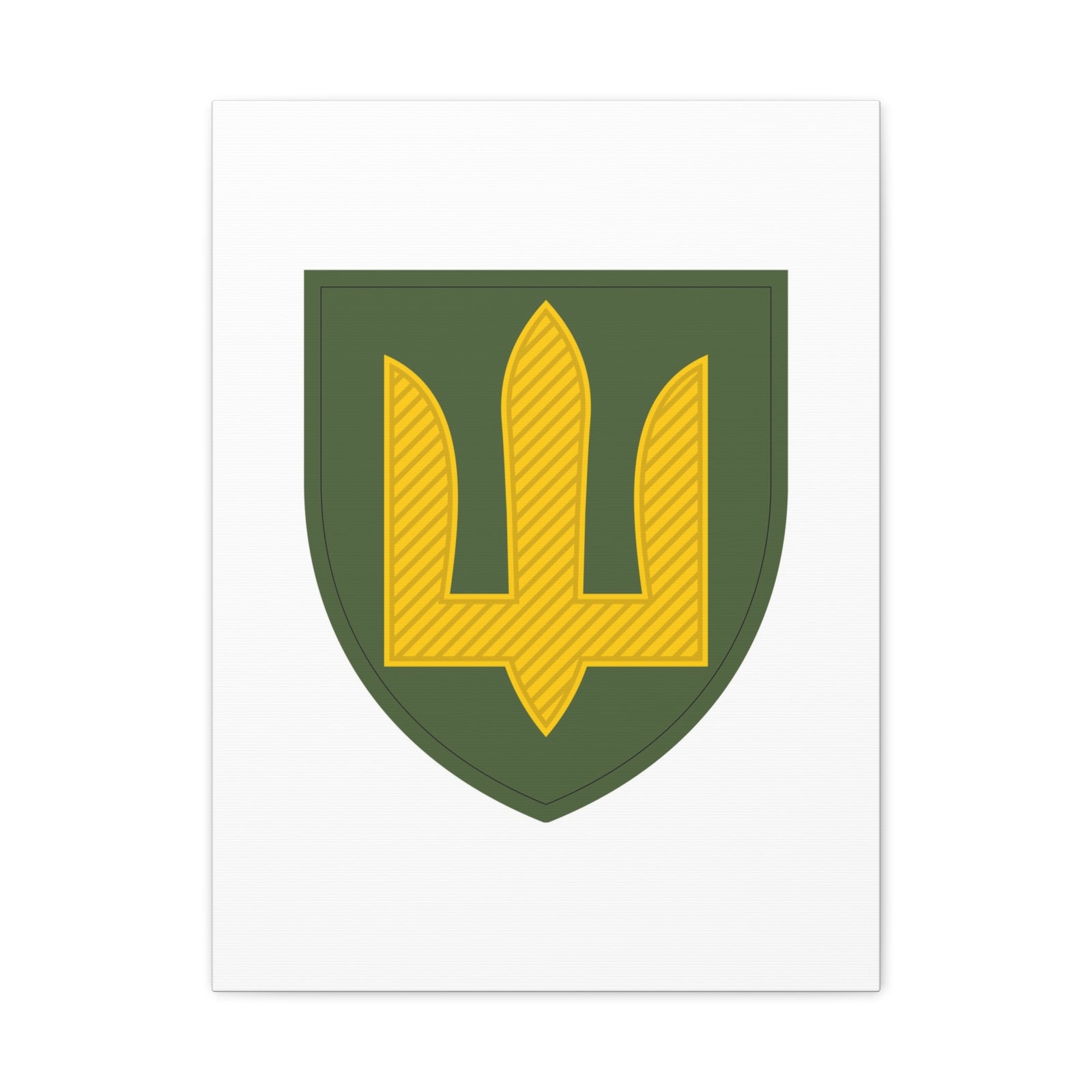 Ground Forces (Ukraine) - 18 in x 24 in Matte Canvas, Stretched, 1.25 in