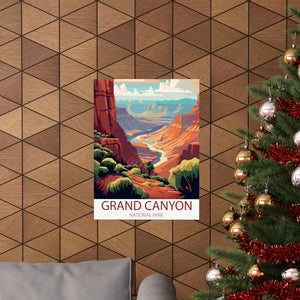 Famous Travel Destinations - Grand Canyon National Park, Arizona - 18 in x 24 in Matte Poster