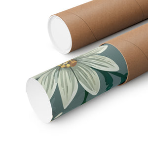 Folk Floral Pattern, Alpine Inspired 05 - 18 in x 24 in Matte Poster